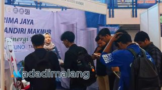 Pelaksanaan Acara Job Fair & Campus Hiring di POLINEMA hari ini (Foto : Fatma AdaDiMalang)