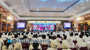 2.200 Mahasiswa Baru PascaSarjana UB mengikuti kegiatan Orientasi pendidikan dan Kemahasiswaan (ORDIK) 2026 pagi hari tadi (Foto : Agus Yuwono)