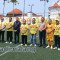 Sekretaris Jenderal (Sekjen) DPP Partai Golkar bersama DPD Golkar Jawa Timur Ali Mufti saat pembukaan Turnamen Bahlil Mini Soccer di Malang (Foto : Fatma AdaDiMalang)