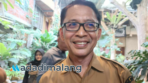 Pelaksana Tugas (Plt) Sekretaris Dinas Pendidikan dan Kebudayaan Kota Malang, Muflikh Adhim.(Foto : Fatma AdaDiMalang).