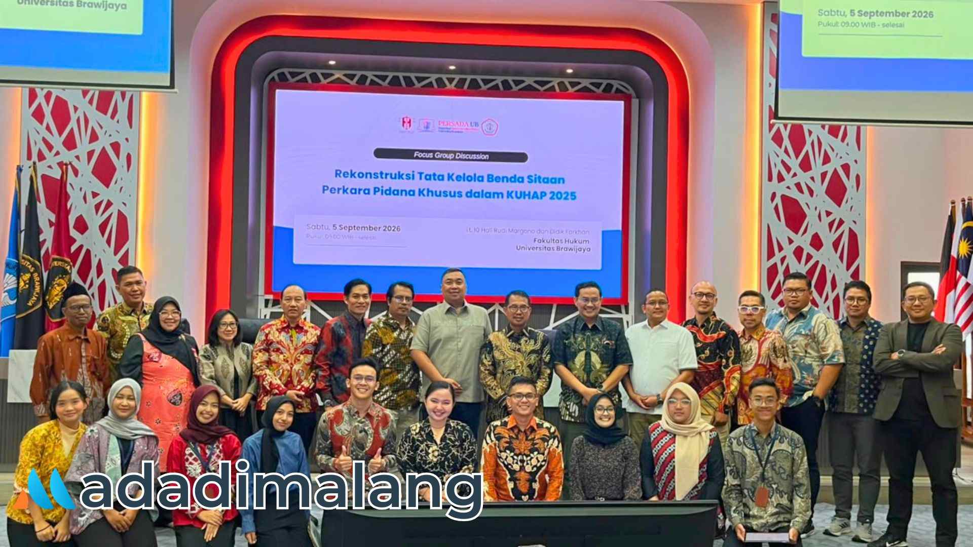 IKA FH UB Gandeng Persada Academy Gelar FGD Tata Kelola Barang Bukti dalam KUHAP Baru