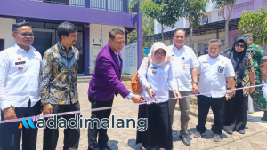 Peresmian Kampus 3 UNITRI di Desa Dalisodi, Kecamatan Wagir, Kabupaten Malang. (Foto : Fatma AdaDiMalang).
