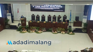Paripurna DPRD Kota Malang terkait Penyampaian Pandangan Umum Fraksi terhadap Rancangan KUA-PPAS APBD 2027 hari ini, Senin (21/9/2026)