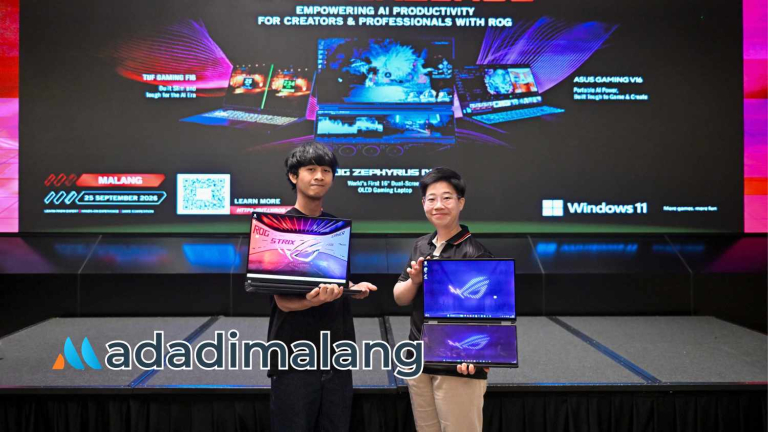 (Ki-Ka) Founder MindPlace La Junta bersama dengan Product marketing Asus ROG Indonesia Vania Margonoharto (Foto : Ist)