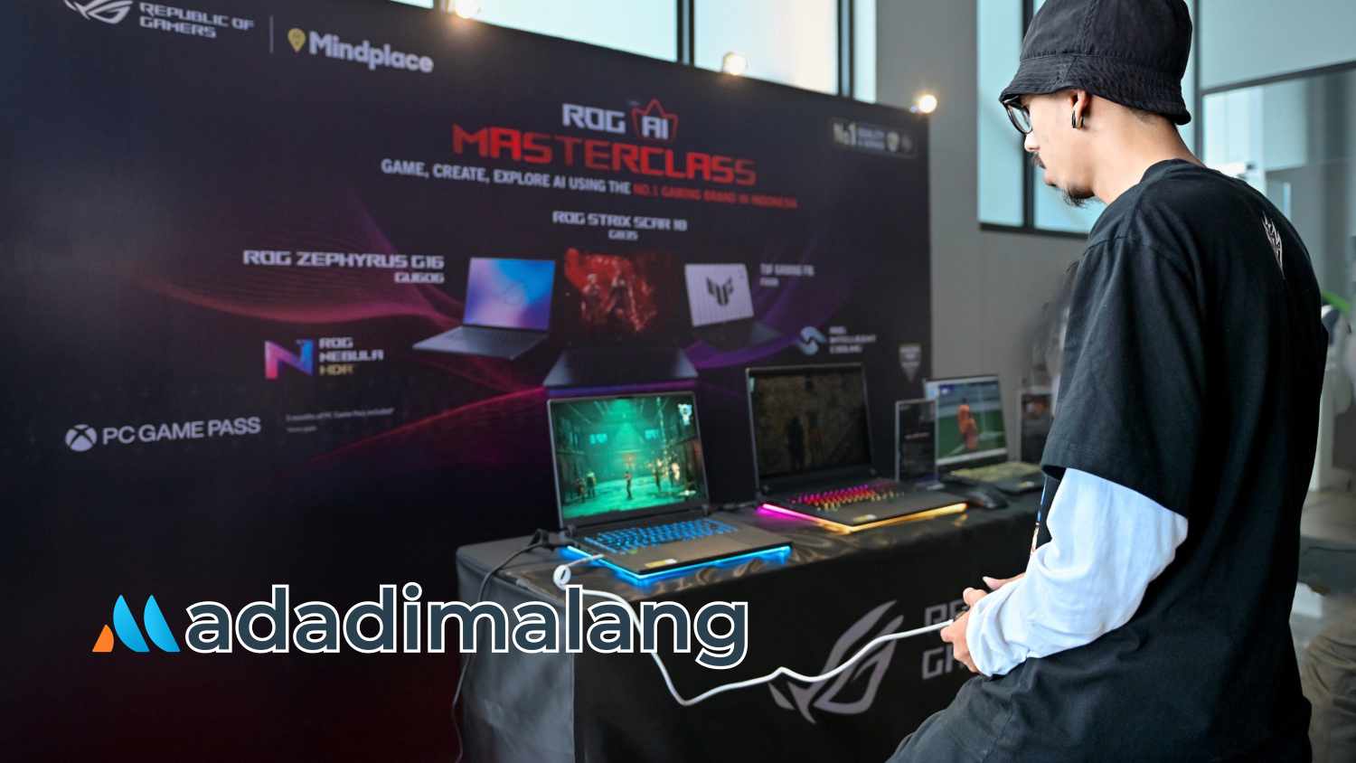 Product Experience ROG AI Masterclass 2026 di kota Malang (Foto : Ist)