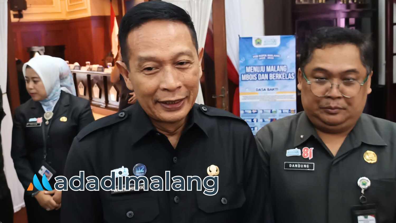 Wali Kota Malang,Dr. Ir. Wahyu Hidayat, MM., (Foto : Fatma AdaDiMalang)