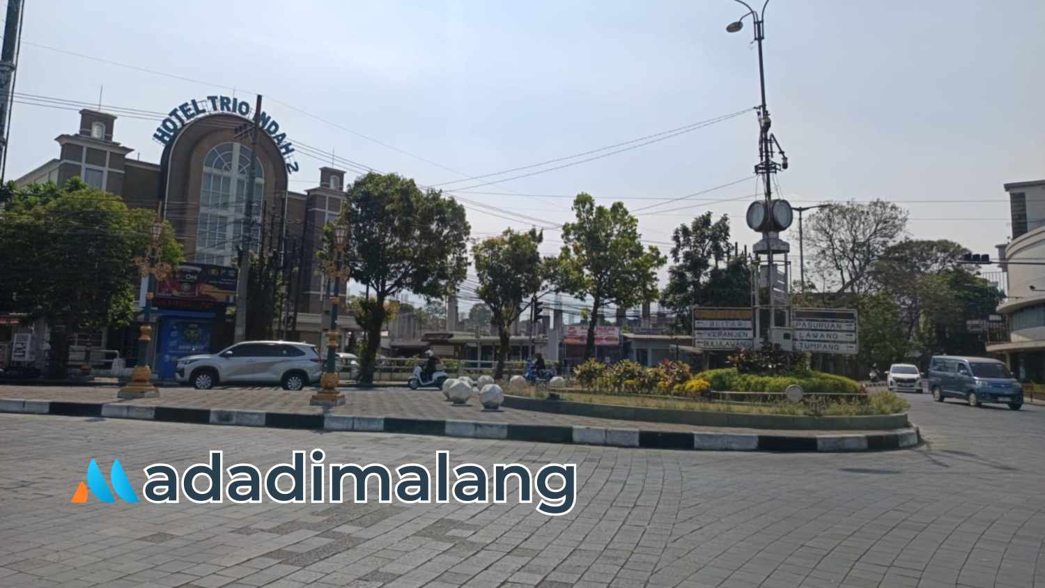 Kawasan Kayutangan Heritage di sisi Utara (Foto : Fatma AdaDiMalang)