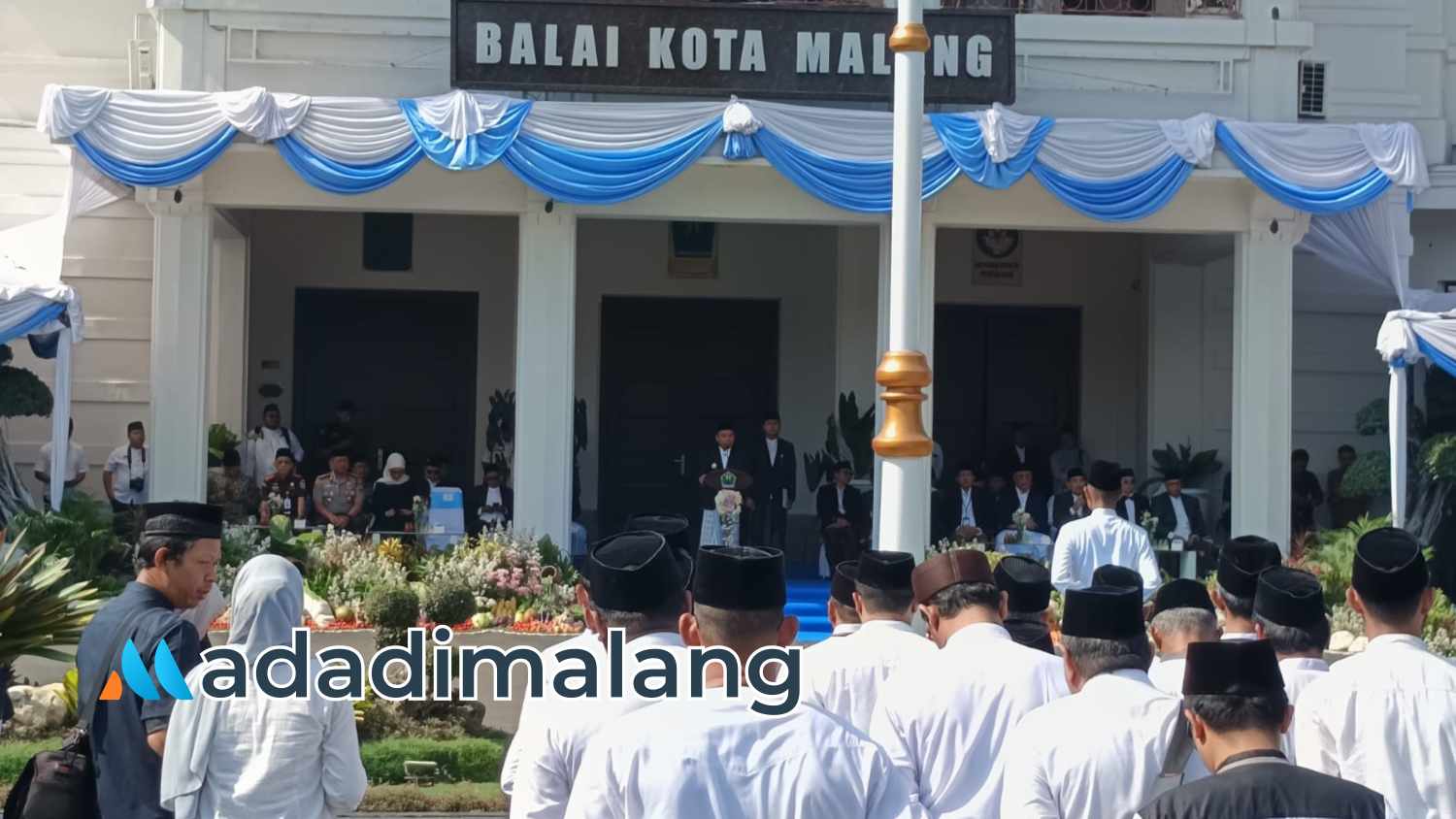 Peringatan HSN tahun 2026 di Balaikota Malang pagi hari tadi (Foto : Fitri AdaDiMalang)